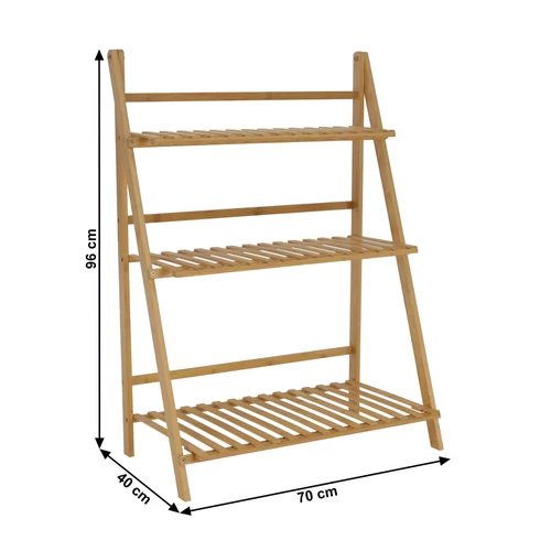 Elegáns bambusz állvány
