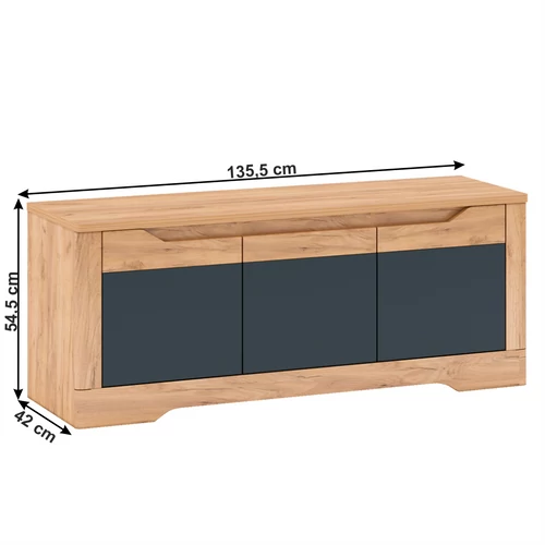 Modern design  arany és grafit szürke kombinációval