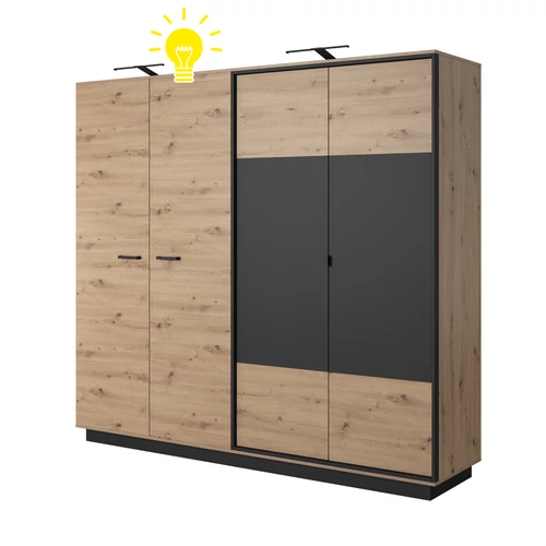 Színesíti a szekrényt  energiatakarékos LED-ek