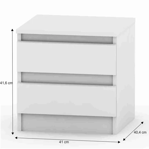 Modern design  fehér színben