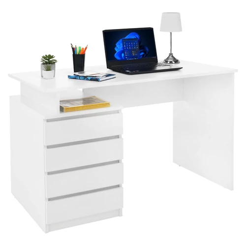 Hany New fehér pc asztal
