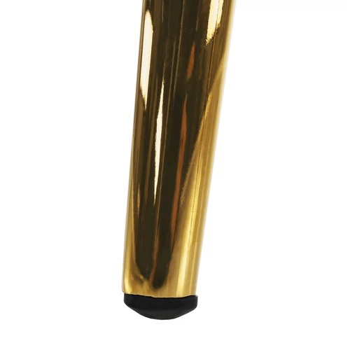 PERLIA étkezőszék - modern krómozott-arany design