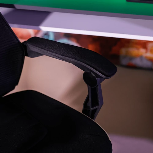 Fehér-zöld gamer szék