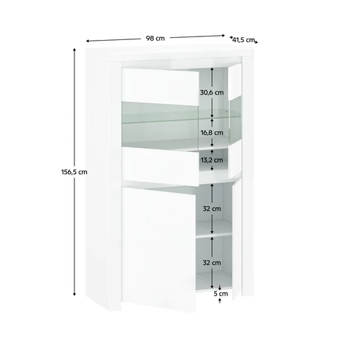 LINDY Vitrin 2D2W design