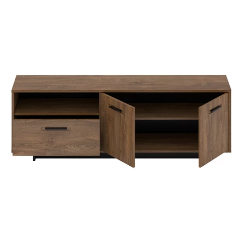 Modern design  tölgy és fekete kombináció