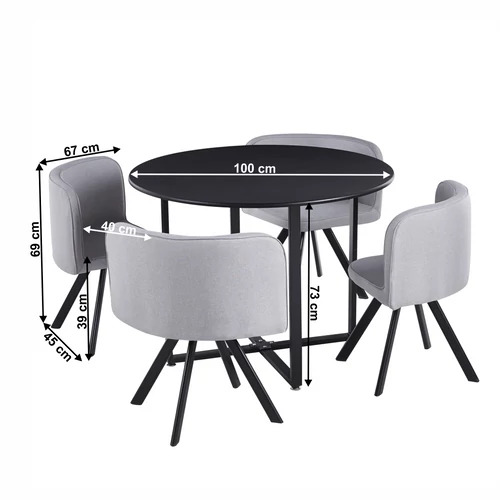 Modern design otthonodhoz.  BEVAN NEW étkezőszett 1+4