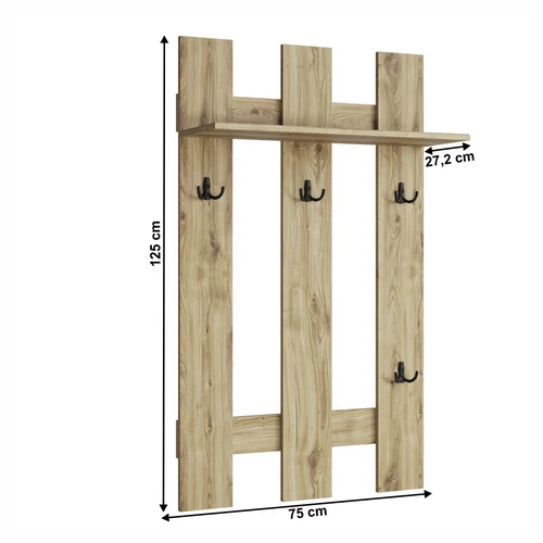 Dorsi Navarra tölgy fogas panel