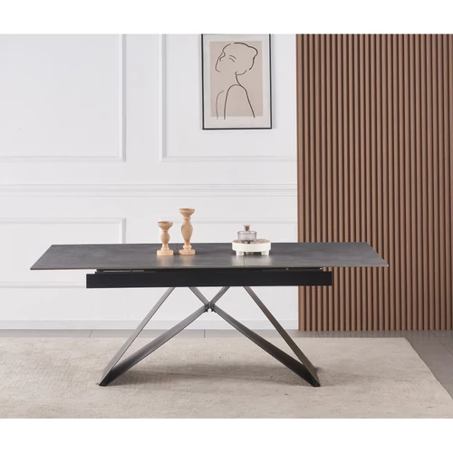 Elegáns design  modern konyhára vagy nappalira.  MAJED kihúzható asztal