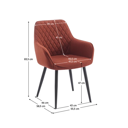 Kvalitásos OSKOR design fotel