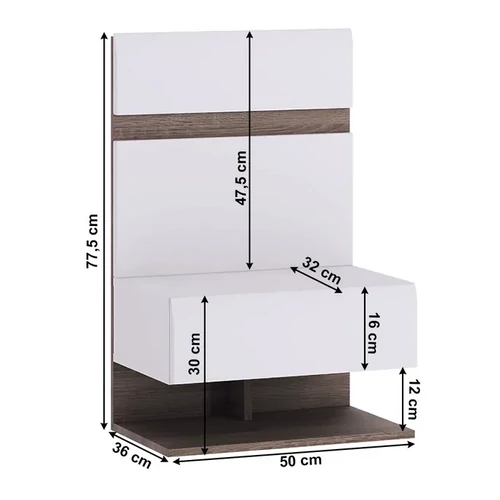 Modern design és sötét trufla árnyalat