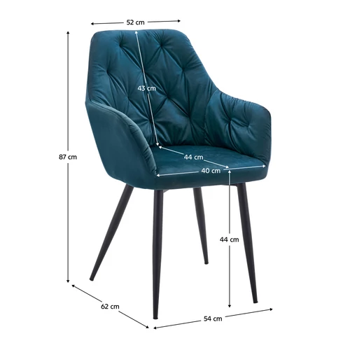 türkiz Velvet szövet