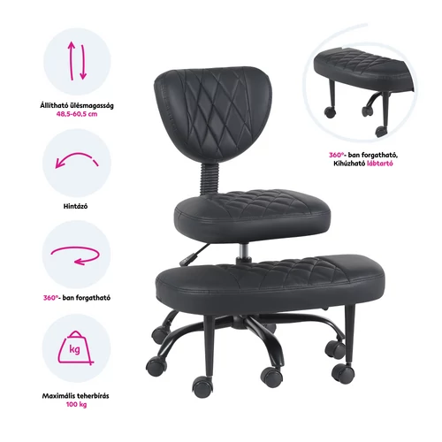 Ergonomikus térdeplőszék
