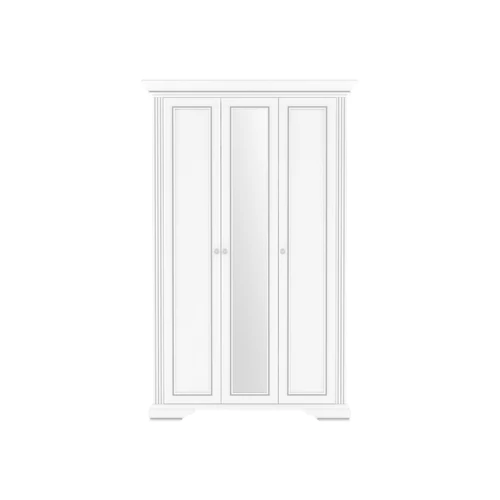 WHITE 013 szekrény 3D(2S) havas kőris/ezüst sosn