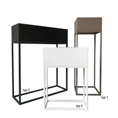Modern design a kertben
