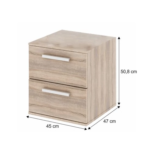 DTD laminált tölgy sonoma színű
