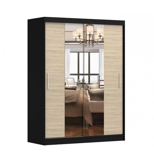 Elegáns megoldás a ruháknak és kiegészékeknek.  Modern design  150 cm magas