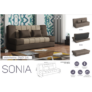 Kép 2/2 - Sonia ágyazható, ágyneműtartós kanapé