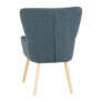 Kép 4/11 - Modern fotel, szürkés-zöld, BRANDO
