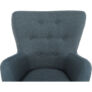 Kép 7/11 - Modern fotel, szürkés-zöld, BRANDO
