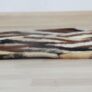 Kép 5/13 - Luxus bőrszőnyeg, barna/fekete/bézs, patchwork, 120x180 , bőr TIP 2