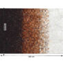 Kép 10/10 - Luxus bőrszőnyeg, fehér/barna /fekete, patchwork, 70x140, bőr TIP 7