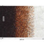 Kép 8/8 - Luxus bőrszőnyeg, fehér/barna /fekete, patchwork, 170x240, bőr TIP 7