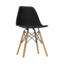 Kép 2/24 - Modern szék, bükk+ fekete, CINKLA3 NEW