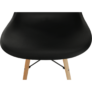 Kép 11/24 - Modern szék, bükk+ fekete, CINKLA3 NEW