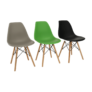Kép 15/24 - Modern szék, bükk+ fekete, CINKLA3 NEW