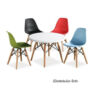 Kép 18/24 - Modern szék, bükk+ fekete, CINKLA3 NEW