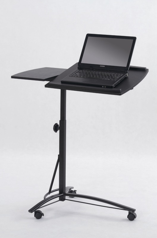 B14 laptop asztal, notebook asztal, laptoptartó, fekete