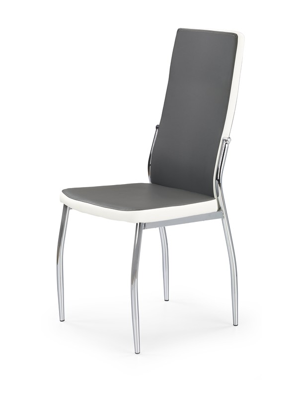 K210 szék, szürke / fehér