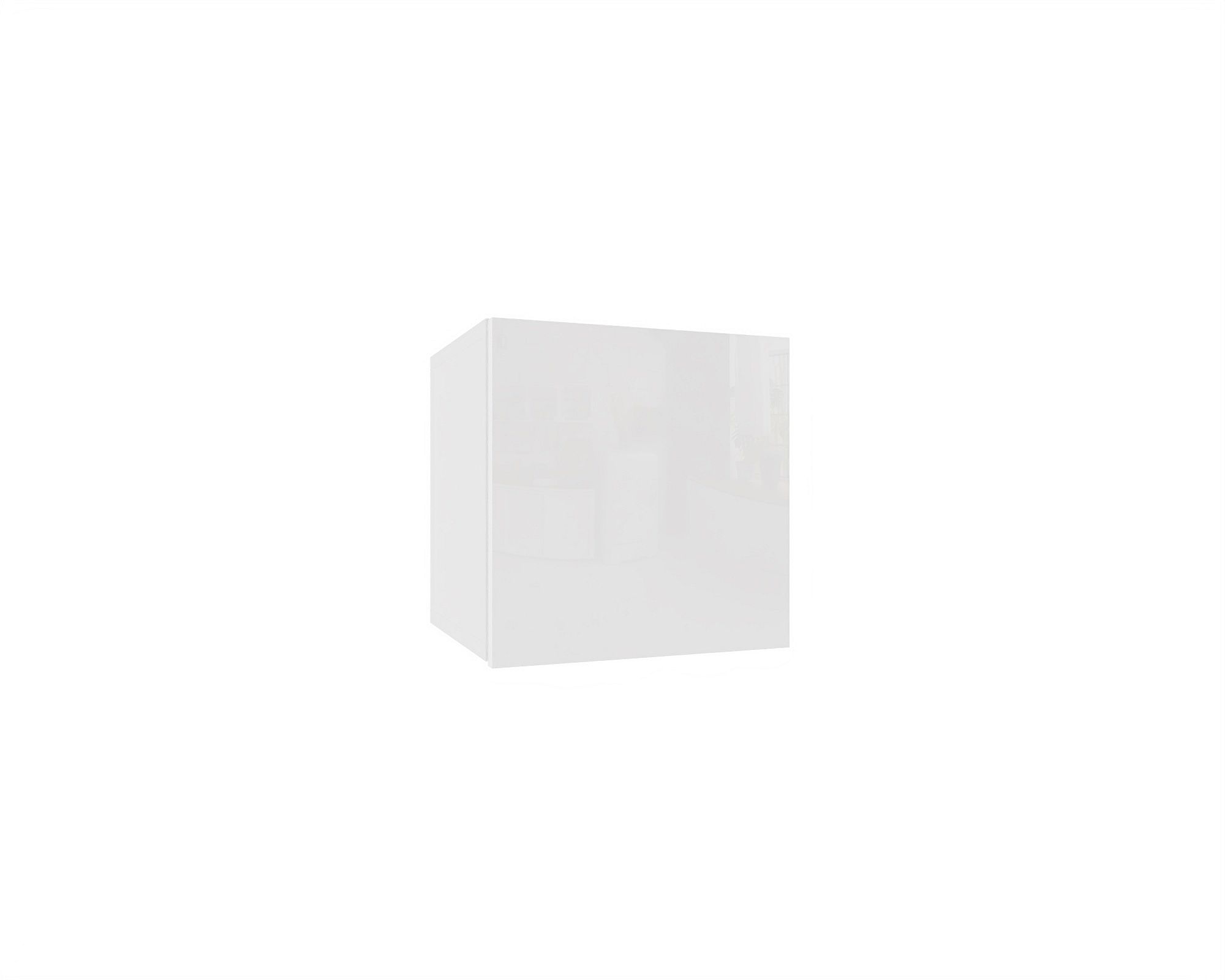 IZUMI 20 WH magasfényű fehér fali polc 35 cm
