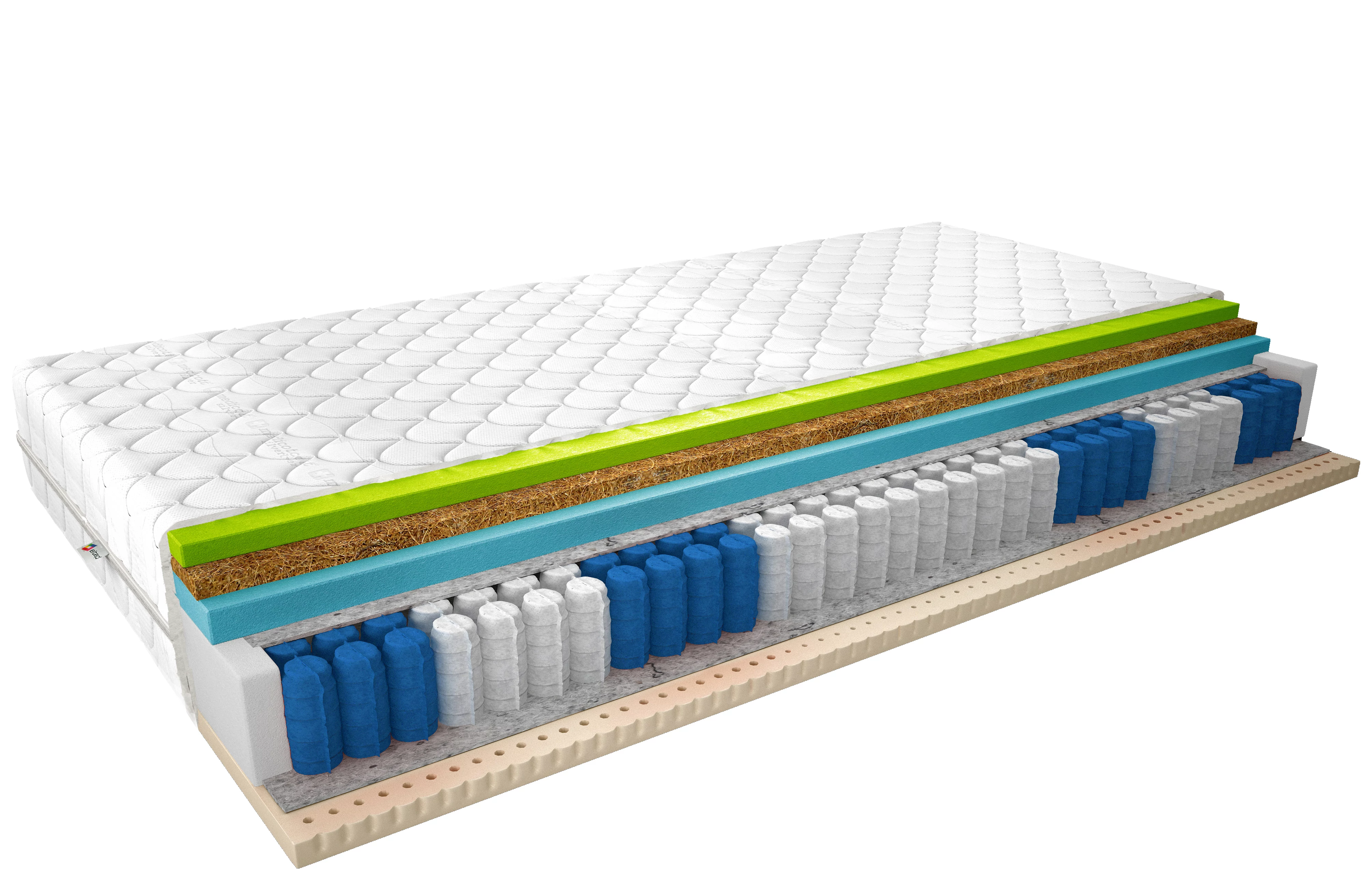 Hőre lágyuló matracok sola 180x200 medicott ezüst matrac, fehér