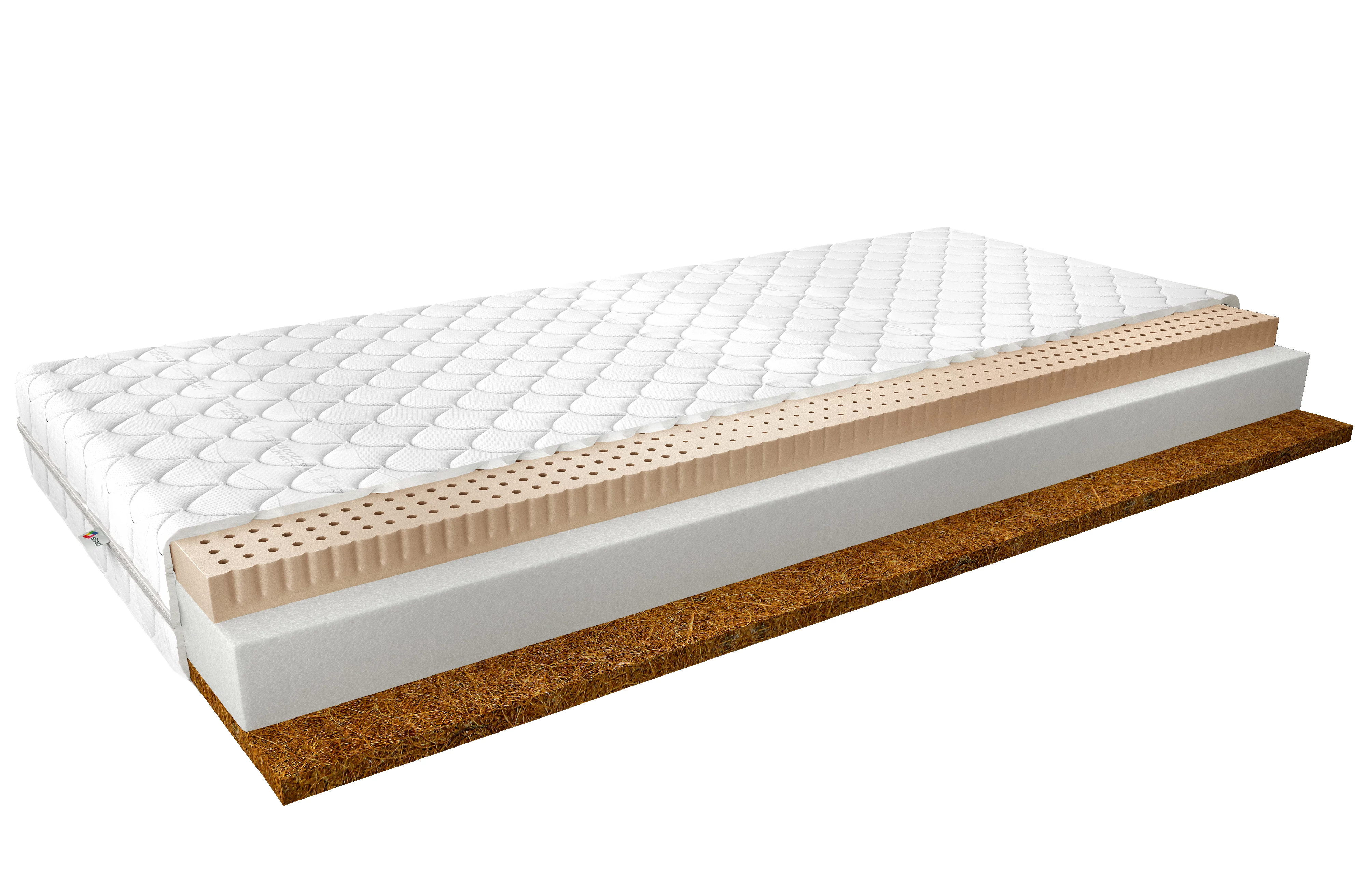 Latex matracok mokka 140x200 medicott silver matrac, fehér