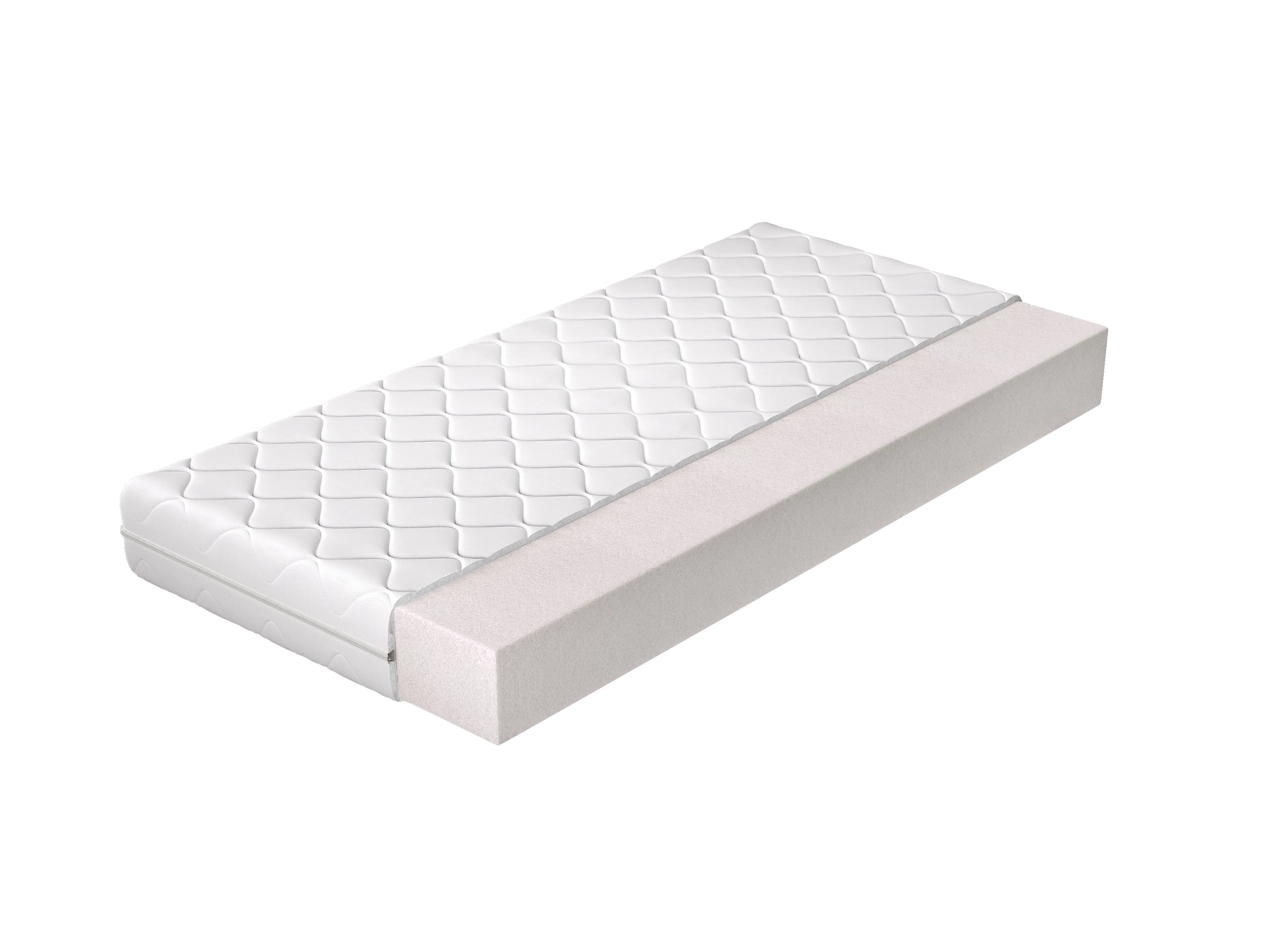 Hab matracok lino 180x200 hipoallergén huzat matrac, fehér