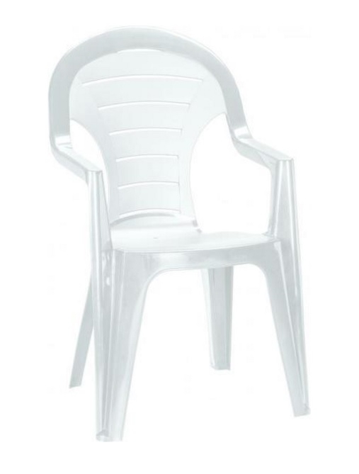 Curver Bonaire műanyag kerti szék, fehér