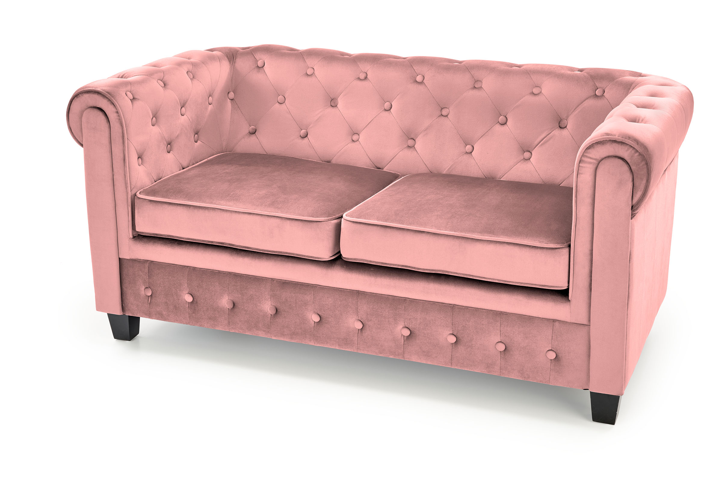 ERIKSEN XL fotel rózsaszín / fekete